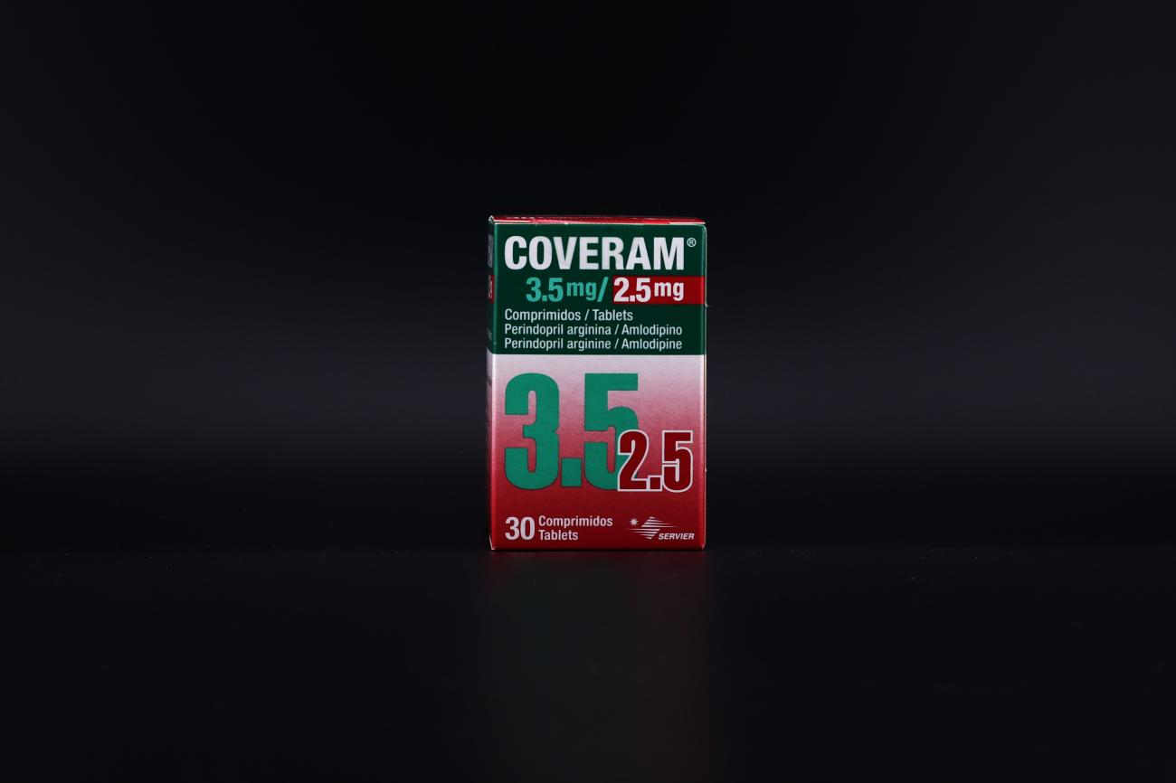 COVERAM * TAB 3.5 MG / 2.5 MG X 30 UNIDAD(ES) | CefaMarket